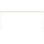 Toldo retráctil 300x150 cm crema