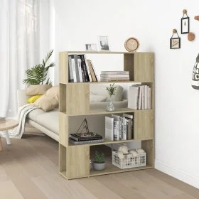 Sonoma oak shelving/space divider 100x24x124 cm by , Bookcases and shelves - Ref: Foro24-809191, Price: 55,14 €, Discount: %