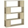 Estantería/divisor de espacios roble Sonoma 100x24x124 cm de , Librerías y estanterías - Ref: Foro24-809191, Precio: 54,89 €,...