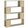Sonoma Eiche Bücherregal/Raumteiler 100x24x124 cm von , Bücherregale und Regale - Ref: Foro24-809191, Preis: 55,55 €, Rabatt: %