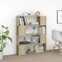 Estantería/divisor de espacios roble Sonoma 100x24x124 cm de , Librerías y estanterías - Ref: Foro24-809191, Precio: 54,89 €,...