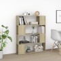 Sonoma Eiche Bücherregal/Raumteiler 100x24x124 cm von , Bücherregale und Regale - Ref: Foro24-809191, Preis: 55,55 €, Rabatt: %