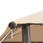 Pavillonzelt mit Markise 4x4 m beige Stahl von , Zelte und Pavillons - Ref: Foro24-43171, Preis: 159,72 €, Rabatt: %