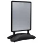 A1 Posterhalter mit Wasserbasis Aluminiumlegierung schwarz von , Zähler - Ref: Foro24-51205, Preis: 193,66 €, Rabatt: %