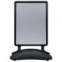 A1 water-based black aluminum alloy poster stand by , Counters - Ref: Foro24-51205, Price: 193,66 €, Discount: %