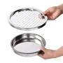 30 L stainless steel trash can with ashtray by vidaXL, Garbage cans and trash cans - Ref: Foro24-51087, Price: 76,65 €, Disco...