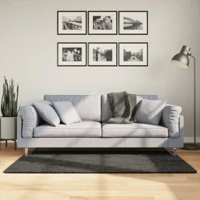 Langflorteppich glänzende Optik ISTAN anthrazit 80x150 cm von , Teppiche - Ref: Foro24-375638, Preis: 29,69 €, Rabatt: %