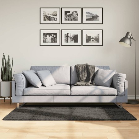 Langflorteppich glänzende Optik ISTAN anthrazit 80x150 cm von , Teppiche - Ref: Foro24-375638, Preis: 30,08 €, Rabatt: %
