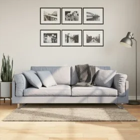 Long pile carpet with a shiny appearance ISTAN beige 80x150 cm by , Rugs - Ref: Foro24-375650, Price: 34,99 €, Discount: %