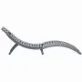 Solid gray acacia wood sun lounger by vidaXL, Loungers - Ref: Foro24-45959, Price: 115,97 €, Discount: %