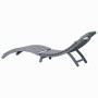 Tumbona de madera maciza de acacia gris de vidaXL, Tumbonas - Ref: Foro24-45959, Precio: 117,73 €, Descuento: %