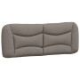 Padded headboard in taupe gray fabric 120 cm by , Headboards and footboards - Ref: Foro24-374565, Price: 59,56 €, Discount: %