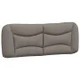 Padded headboard in taupe gray fabric 120 cm by , Headboards and footboards - Ref: Foro24-374565, Price: 58,89 €, Discount: %