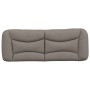 Gepolstertes Kopfteil aus taupegrauem Stoff, 120 cm von , Kopf- und Fußteile - Ref: Foro24-374565, Preis: 59,56 €, Rabatt: %