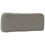 Padded headboard in taupe gray fabric 120 cm by , Headboards and footboards - Ref: Foro24-374565, Price: 58,89 €, Discount: %