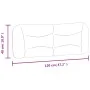 Padded headboard in taupe gray fabric 120 cm by , Headboards and footboards - Ref: Foro24-374565, Price: 58,89 €, Discount: %