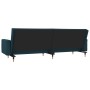 2-Sitzer-Schlafsofa mit zwei blauen Samtkissen von , Sofas - Ref: Foro24-375748, Preis: 289,13 €, Rabatt: %
