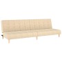Cream-colored 2-seater sofa bed. by , Sofas - Ref: Foro24-375757, Price: 239,40 €, Discount: %