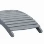 Solid gray acacia wood sun lounger by vidaXL, Loungers - Ref: Foro24-45959, Price: 115,97 €, Discount: %