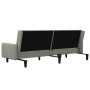 2-Sitzer-Schlafsofa hellgrauer Samt von , Sofas - Ref: Foro24-375774, Preis: 276,16 €, Rabatt: %
