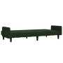 2-Sitzer-Schlafsofa dunkelgrüner Samt von , Sofas - Ref: Foro24-375776, Preis: 276,01 €, Rabatt: %