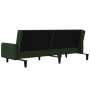 2-Sitzer-Schlafsofa dunkelgrüner Samt von , Sofas - Ref: Foro24-375776, Preis: 276,01 €, Rabatt: %