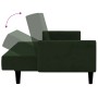 2-Sitzer-Schlafsofa dunkelgrüner Samt von , Sofas - Ref: Foro24-375776, Preis: 276,01 €, Rabatt: %