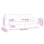 2-Sitzer-Schlafsofa dunkelgrüner Samt von , Sofas - Ref: Foro24-375776, Preis: 276,01 €, Rabatt: %