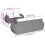 Garden sofa set with cushions 6 pieces beige synthetic rattan by , Garden sets - Ref: Foro24-3253435, Price: 534,55 €, Discou...