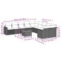 Garden sofa set 11 pieces with beige synthetic rattan cushions by , Modular outdoor sofas - Ref: Foro24-3224316, Price: 669,1...