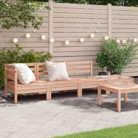 4-seater garden sofa made of solid Douglas fir wood by , Modular outdoor sofas - Ref: Foro24-838052, Price: 174,85 €, Discoun...