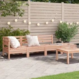 4-seater garden sofa made of solid Douglas fir wood by , Modular outdoor sofas - Ref: Foro24-838052, Price: 172,62 €, Discoun...