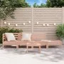 4-seater garden sofa made of solid Douglas fir wood by , Modular outdoor sofas - Ref: Foro24-838052, Price: 172,62 €, Discoun...