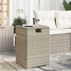 Light gray rattan gas cylinder cover 40x40x60 cm by , Garden tables - Ref: Foro24-366298, Price: 72,78 €, Discount: %