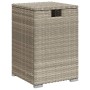 Gedeckter Tisch für Gasflasche hellgraues Rattan 40x40x60 cm von , Gartentische - Ref: Foro24-366298, Preis: 77,44 €, Rabatt: %
