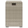 Gedeckter Tisch für Gasflasche hellgraues Rattan 40x40x60 cm von , Gartentische - Ref: Foro24-366298, Preis: 77,44 €, Rabatt: %