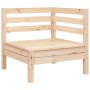 Sofá de esquina de jardín madera maciza de pino de , Sofás modulares de exterior - Ref: Foro24-837977, Precio: 58,20 €