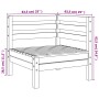 Douglas Garten-Ecksofa aus Massivholz von , Modulare Sofas für den Außenbereich - Ref: Foro24-837982, Preis: 72,22 €, Rabatt: %