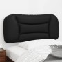 Gepolstertes Bettkopfteil aus schwarzem Kunstleder, 90 cm von , Kopf- und Fußteile - Ref: Foro24-374544, Preis: 62,96 €, Raba...