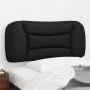 Gepolstertes Bettkopfteil aus schwarzem Kunstleder, 90 cm von , Kopf- und Fußteile - Ref: Foro24-374544, Preis: 61,93 €, Raba...