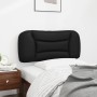 Gepolstertes Bettkopfteil aus schwarzem Kunstleder, 90 cm von , Kopf- und Fußteile - Ref: Foro24-374544, Preis: 62,96 €, Raba...