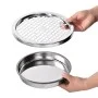 Papelera con cenicero de pared acero inxodable 26 L de vidaXL, Ceniceros - Ref: Foro24-51095, Precio: 94,77 €, Descuento: %