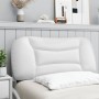 Weißes gepolstertes Bettkopfteil aus Kunstleder, 80 cm von , Kopf- und Fußteile - Ref: Foro24-374533, Preis: 50,38 €, Rabatt: %