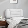Weißes gepolstertes Bettkopfteil aus Kunstleder, 80 cm von , Kopf- und Fußteile - Ref: Foro24-374533, Preis: 50,38 €, Rabatt: %