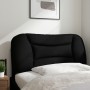 Gepolstertes Kopfteil aus schwarzem Stoff, 80 cm von , Kopf- und Fußteile - Ref: Foro24-374527, Preis: 37,97 €, Rabatt: %