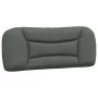 Dark gray fabric padded bed headboard 100 cm by , Headboards and footboards - Ref: Foro24-374550, Price: 39,23 €, Discount: %
