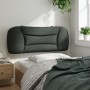Cabecero de cama acolchado tela gris oscuro 100 cm de , Cabeceros y pies de cama - Ref: Foro24-374550, Precio: 39,57 €, Descu...