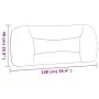 Dark gray fabric padded bed headboard 100 cm by , Headboards and footboards - Ref: Foro24-374550, Price: 39,23 €, Discount: %
