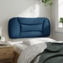 Gepolstertes Kopfteil mit blauem Stoff, 80 cm von , Kopf- und Fußteile - Ref: Foro24-374531, Preis: 53,05 €, Rabatt: %