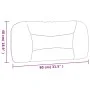 Padded headboard with blue fabric 80 cm by , Headboards and footboards - Ref: Foro24-374531, Price: 44,82 €, Discount: %